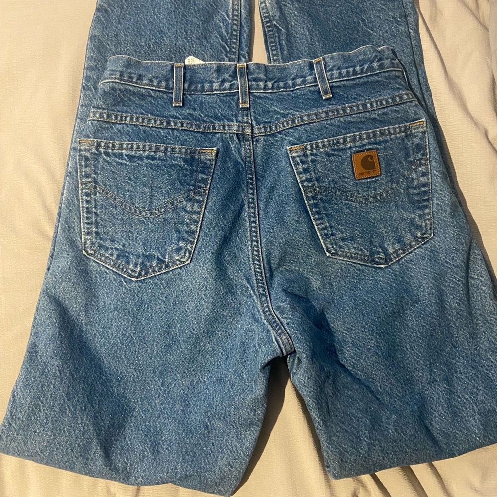 Carhatt flannel jeans in great condition